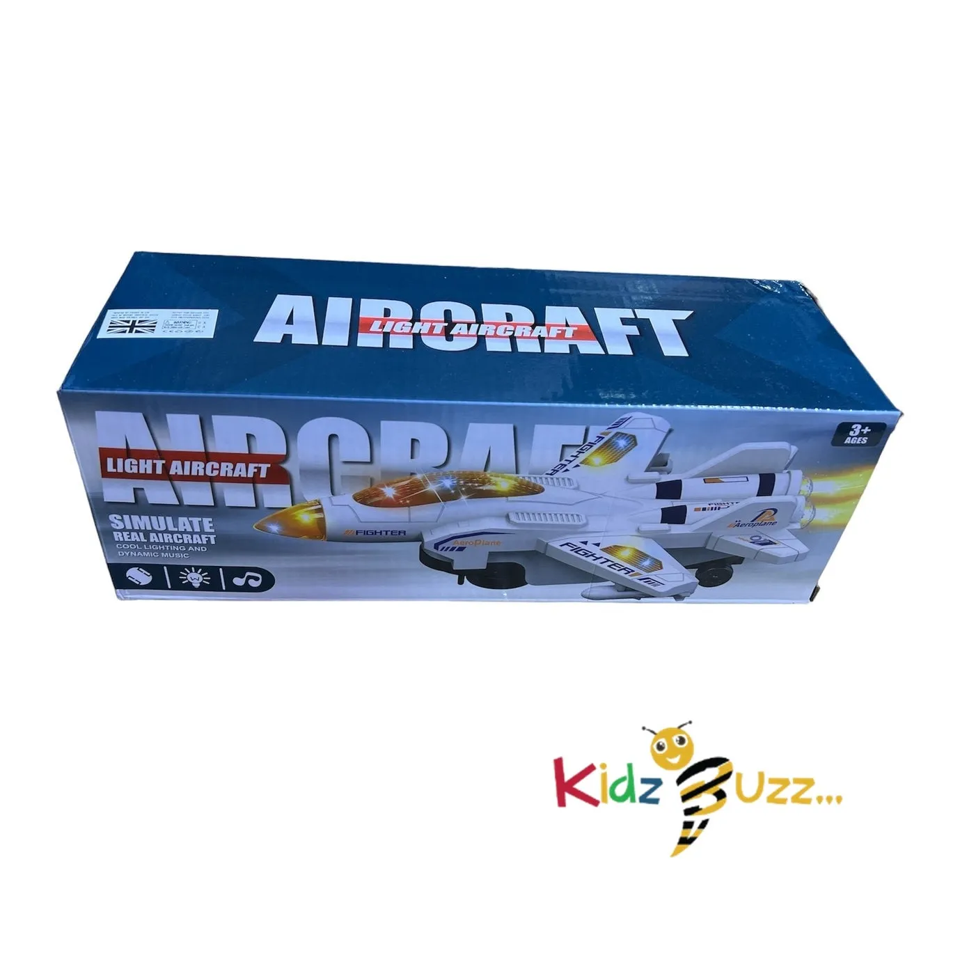 Airplane Model Plane Toy- Interactive Musical Aircraft Toy