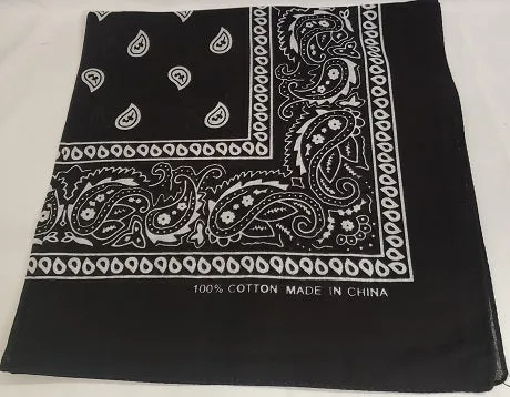 Bam -- Cotton Paisley Bandanas