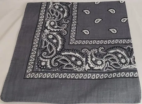 Bam -- Cotton Paisley Bandanas