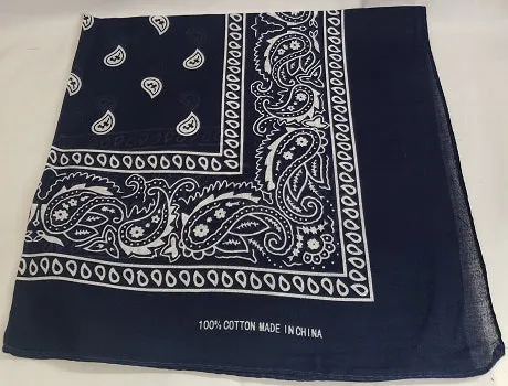Bam -- Cotton Paisley Bandanas