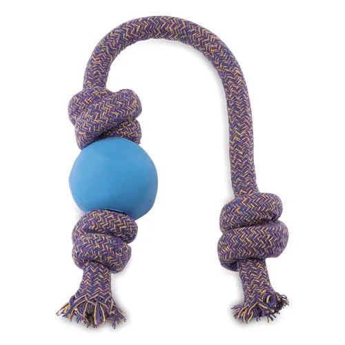 Beco - Ball on Rope Dog Toy - Green
