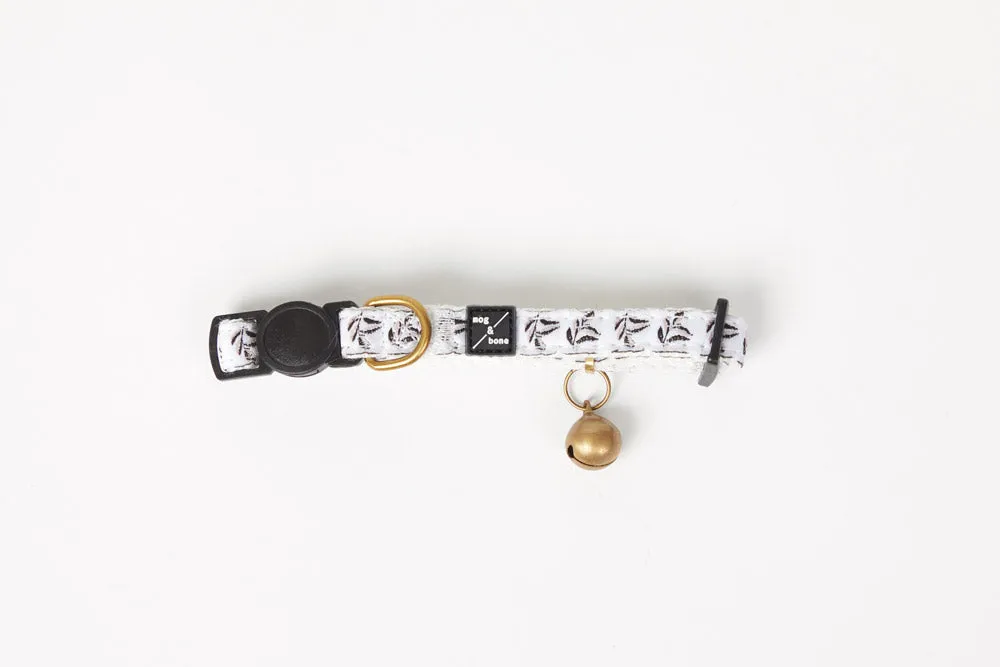 Cat Collar - Hemp - Shadow Quartz Print