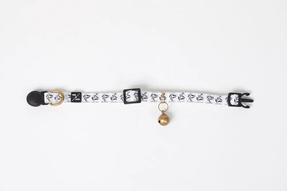 Cat Collar - Hemp - Shadow Quartz Print