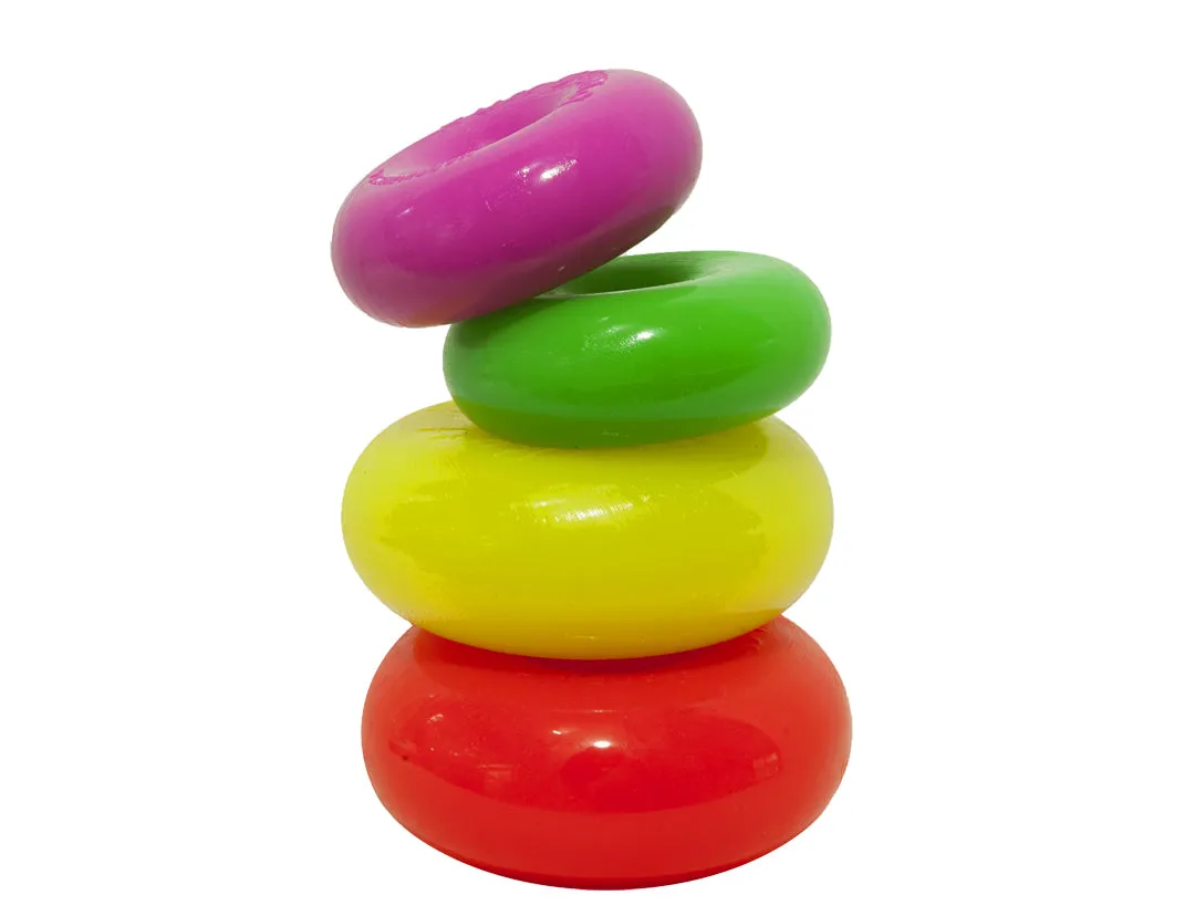 Dawg Nut Rubber Retrieving Dog Toy by RuffDawg