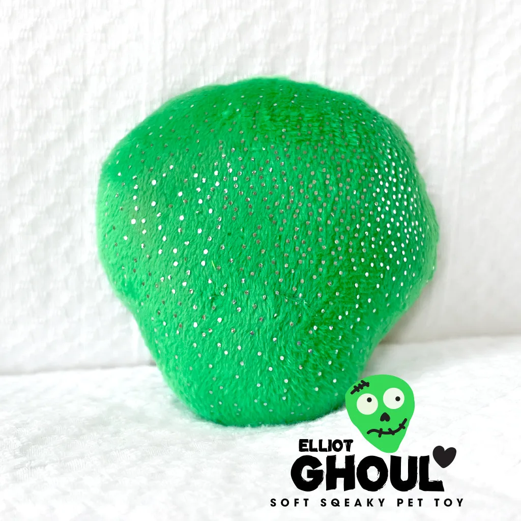 Elliot Ghoul Halloweeen Dog Toys for Small Dogs Plush Squeaky