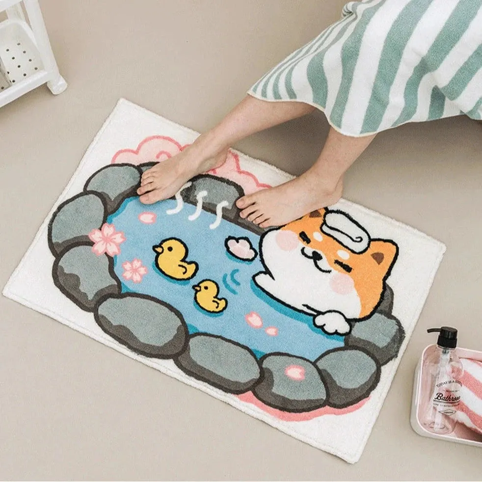 Hot Spring Animals Floor Mats