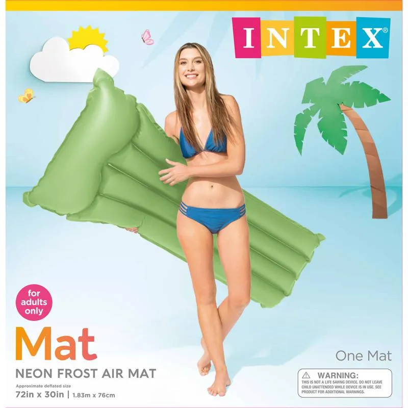 Intex Assorted Vinyl Inflatable Neon Frost Pool Float