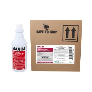 Maxim® ‘AFBC’ Acid Free Restroom Cleaner (32 oz Squeeze Bottles) - Case of 6