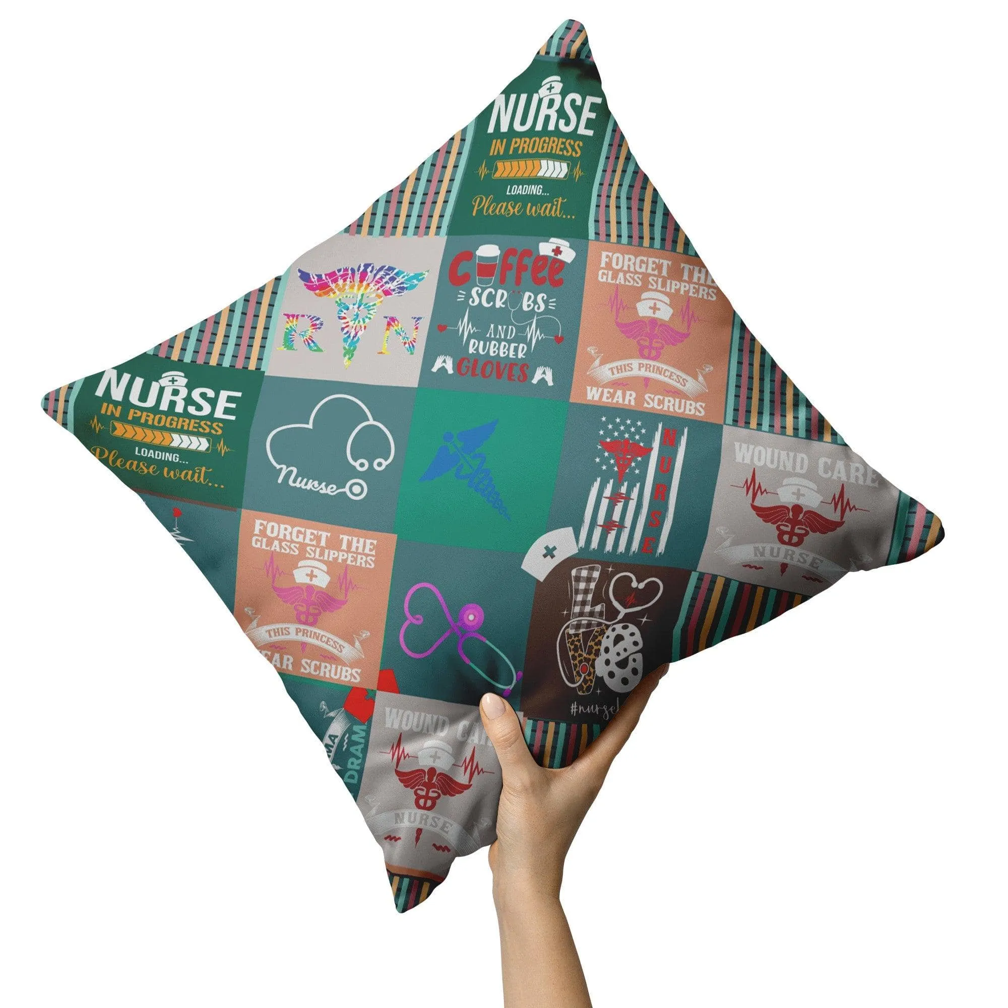 Medical Icons Pillow