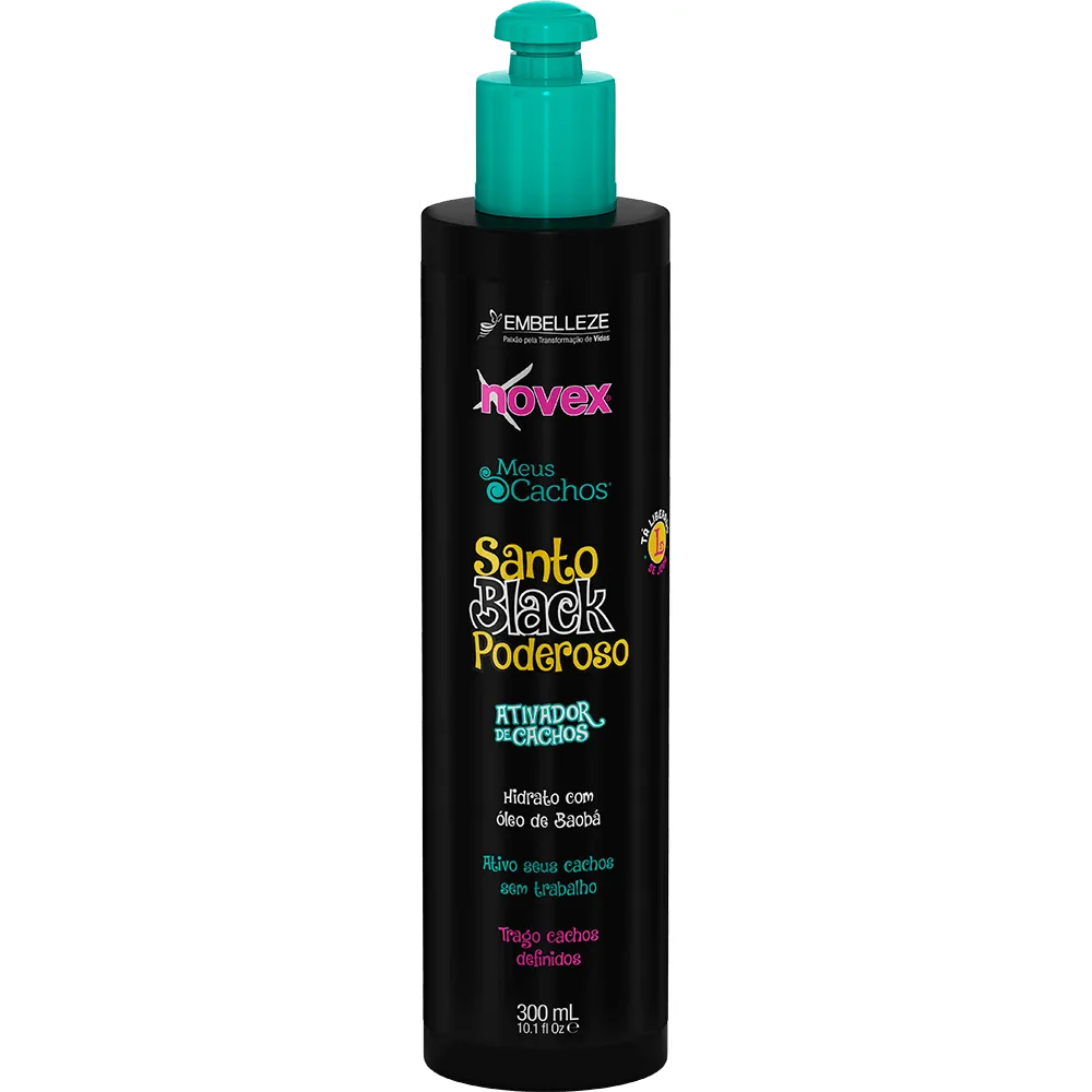 Novex Curls Activator My Cachos Santo Black Powerful 300ml