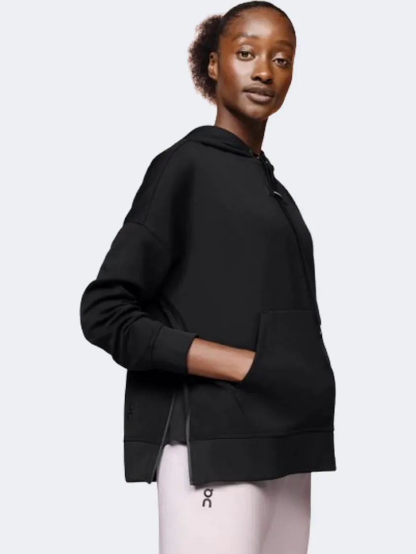 On Women Training Hoody Black