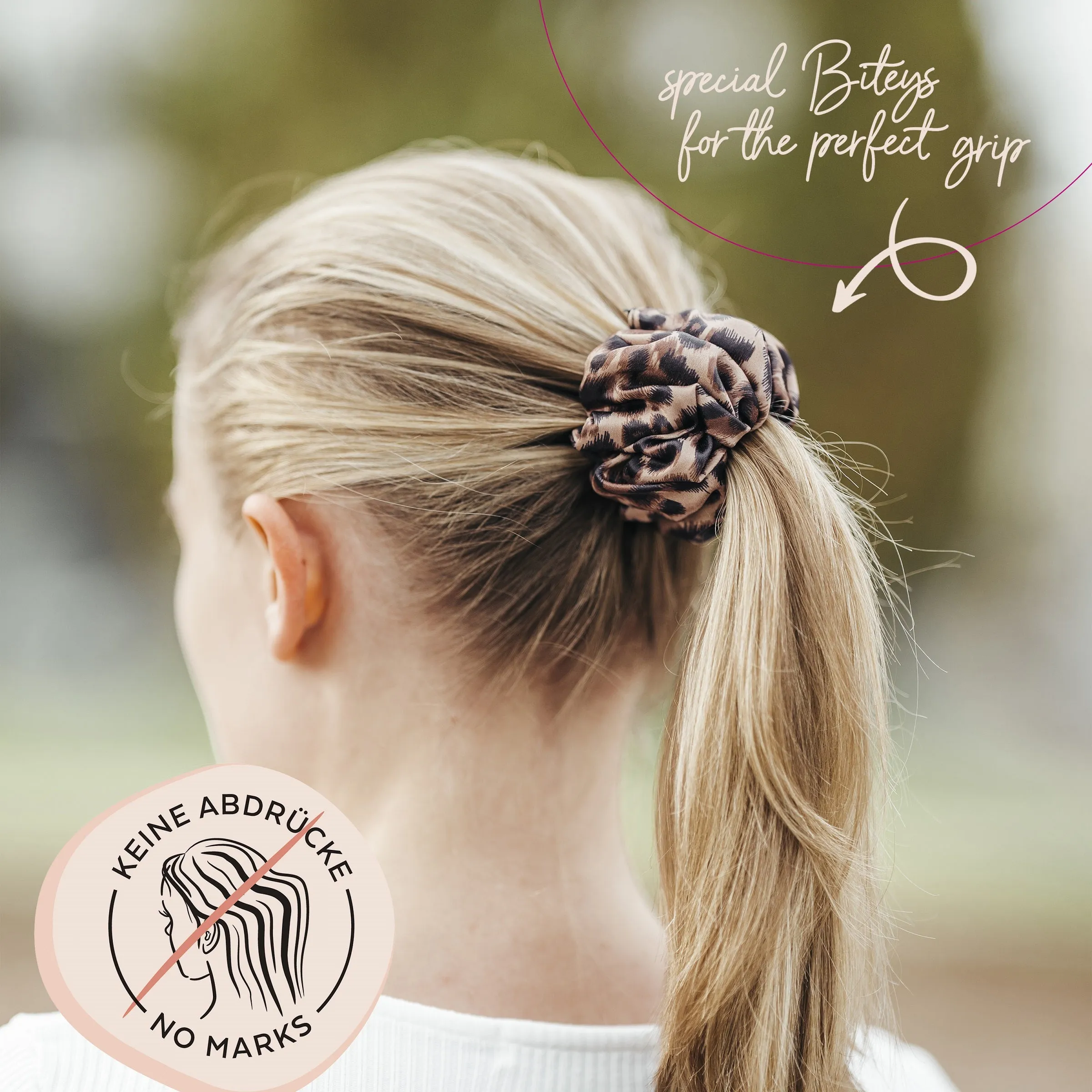 PARSA Beauty The Scrunchie Powerful Leopatra mit innovativen Biteys