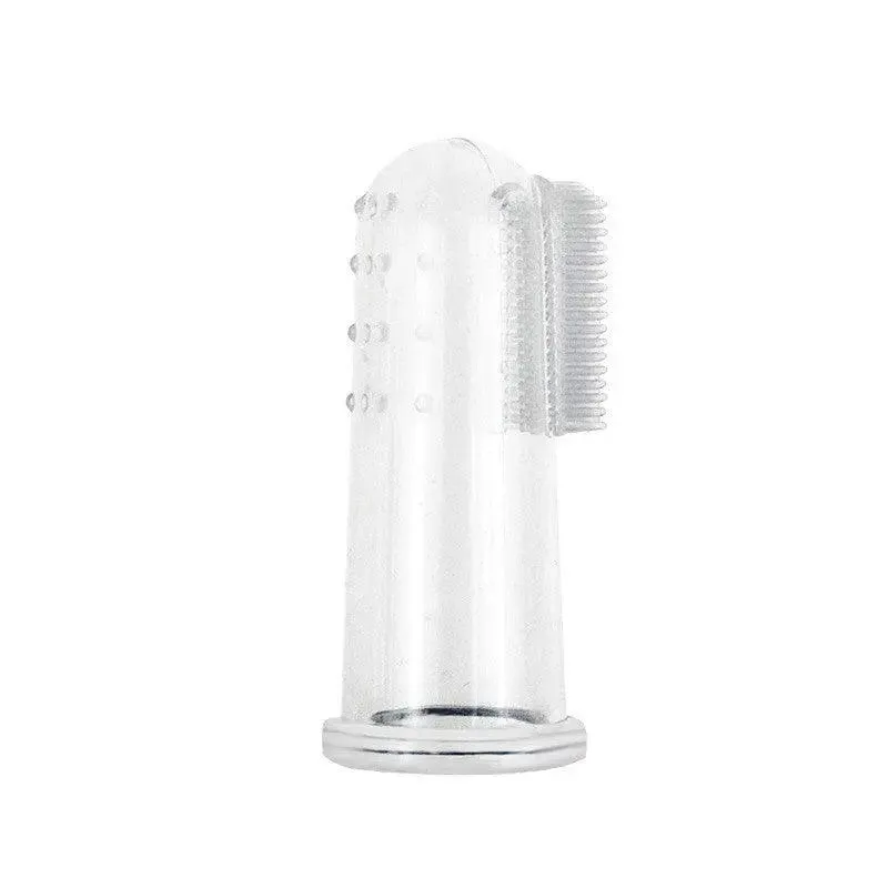 Pet cleaning products  Finger Silicone Toothbrush