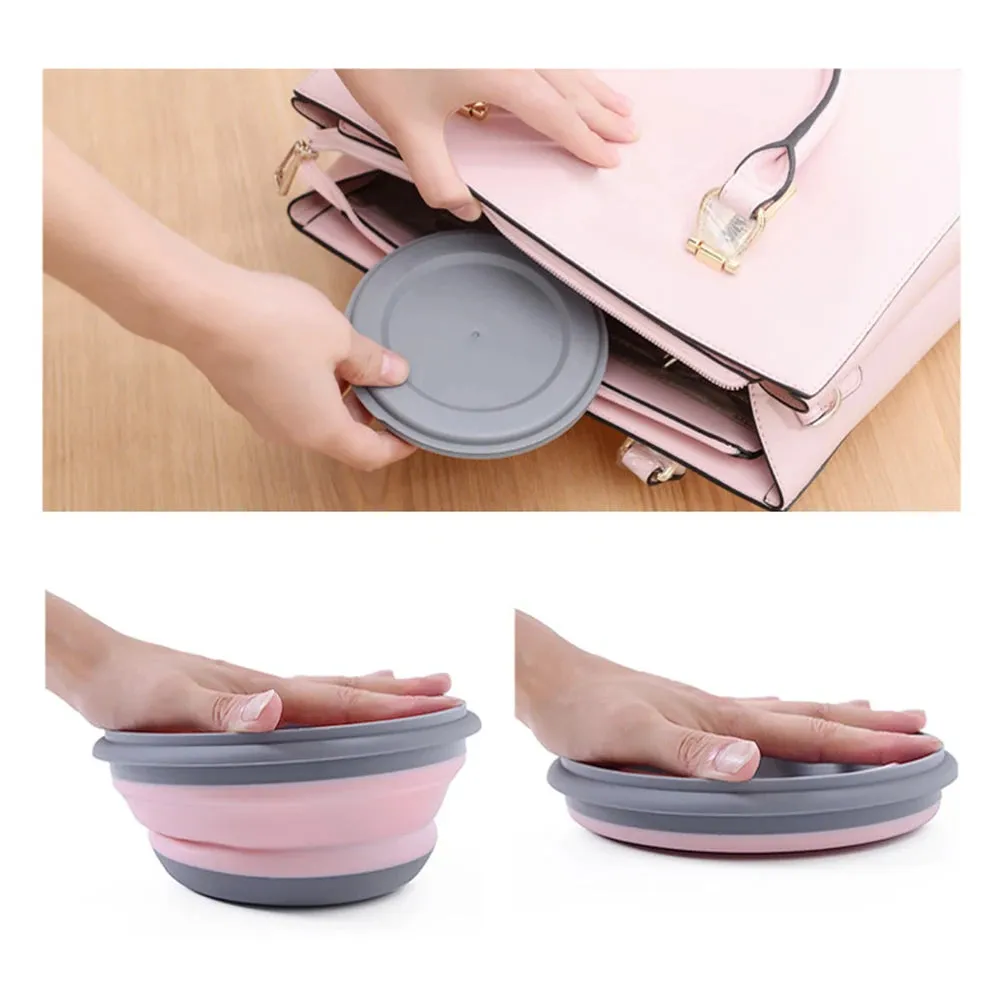 Portable Bowl Sets Silicone 3Pcs/Set Food Container