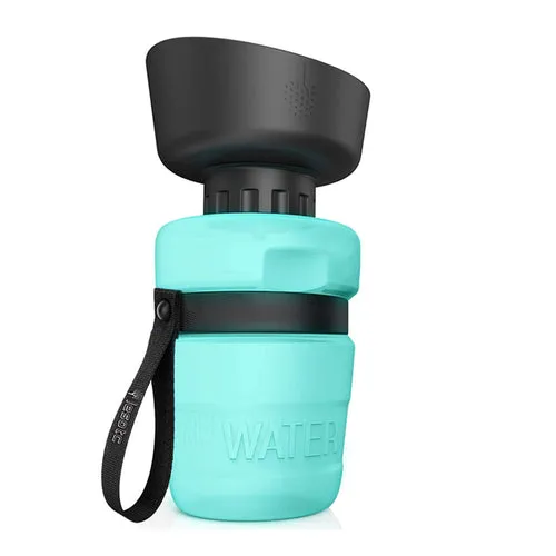 Portable Dog Water Bottle Foldable Pet Feeder Bowl Water Bottle Pets