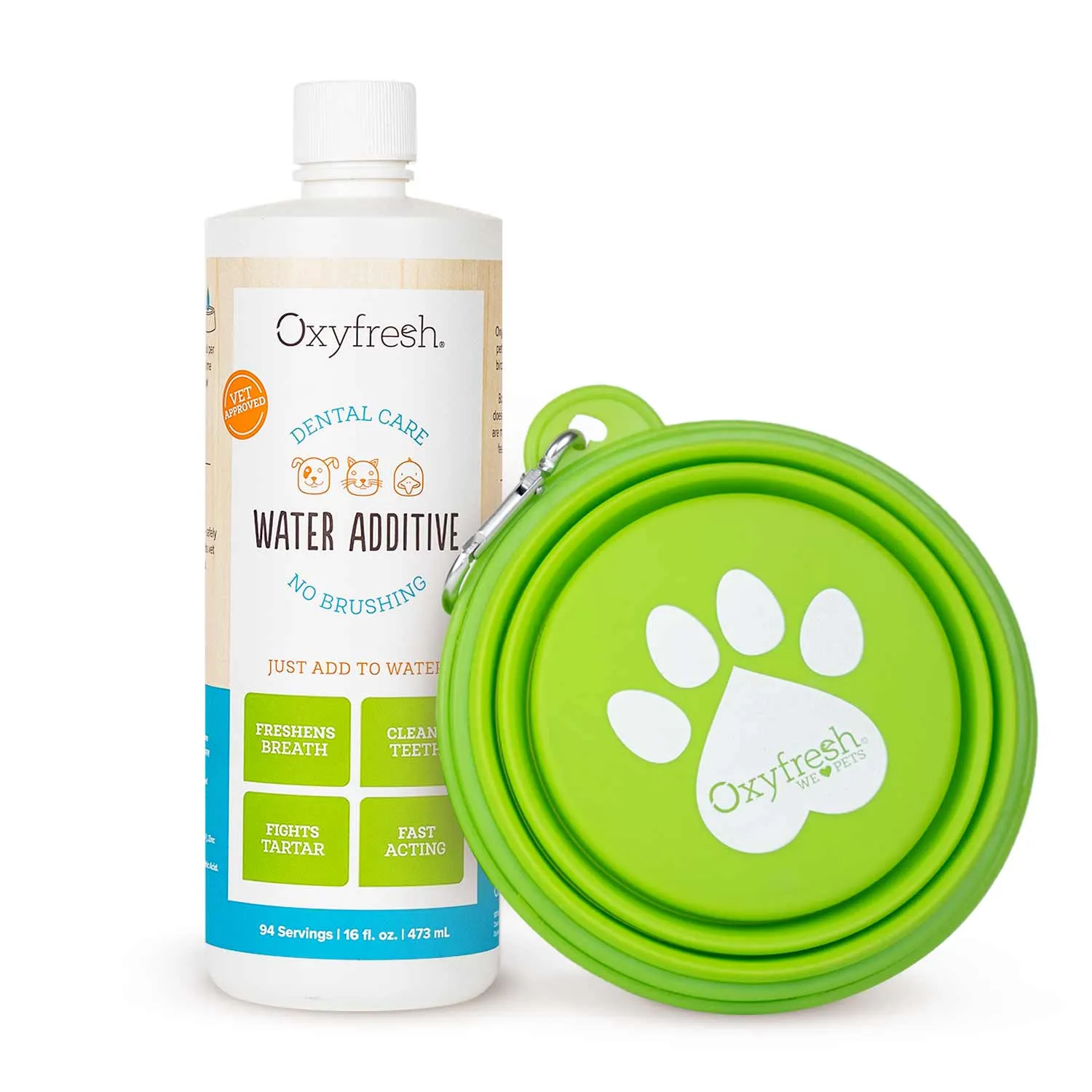 Premium Pet Dental Water Additive - Best Way to Fight Pet Bad Breath