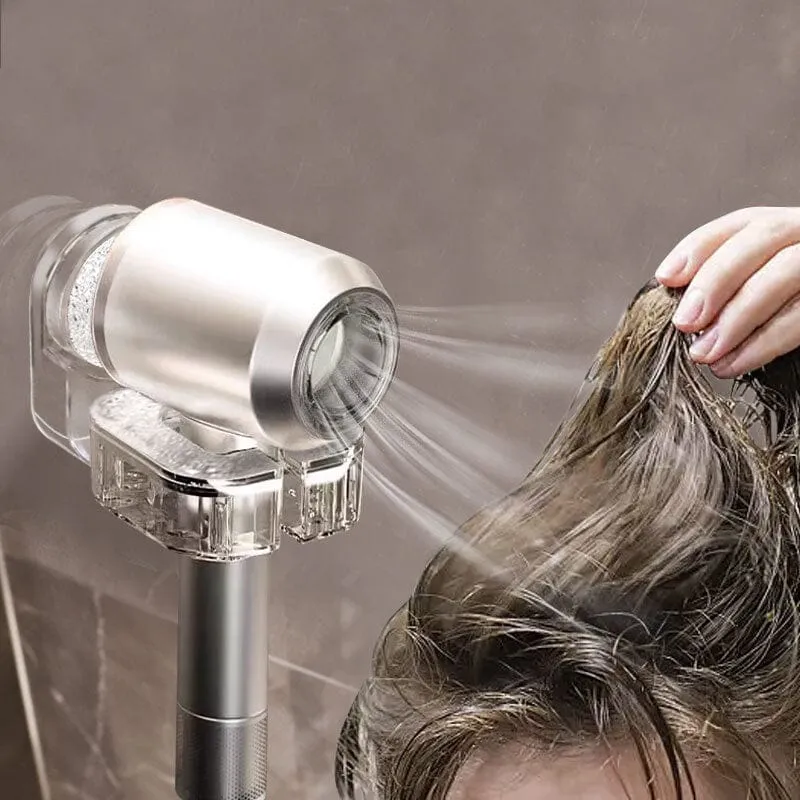 Rotating Punch-free Hair Dryer Stand