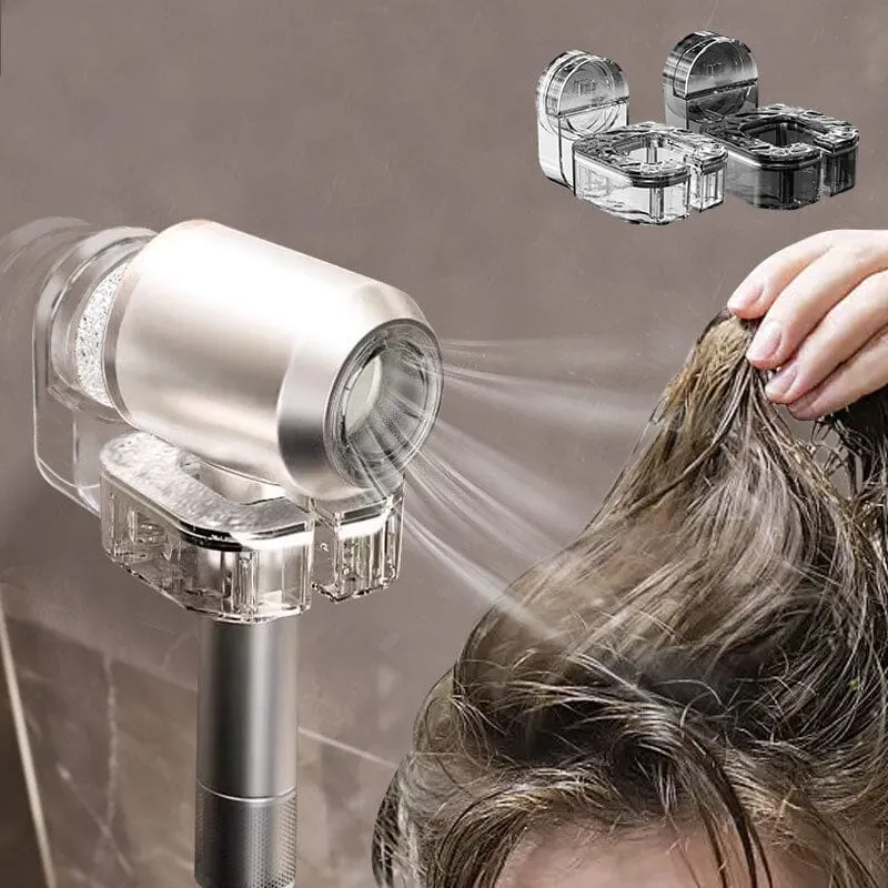 Rotating Punch-free Hair Dryer Stand