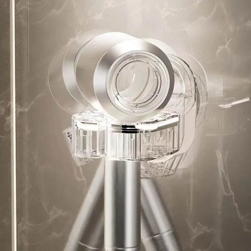 Rotating Punch-free Hair Dryer Stand