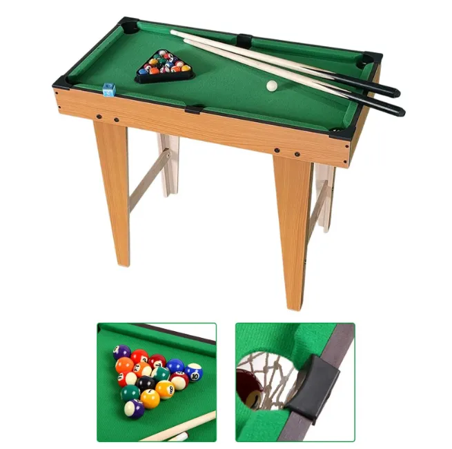 Wooden Billiards Pool Table Game